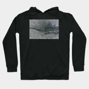 Seaside Rock Texture With Tiny Shells Scattered Across Surface Hoodie